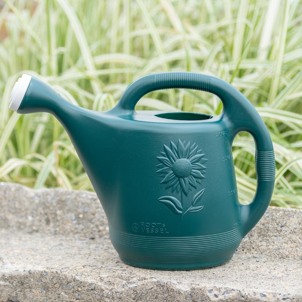 30301 Watering Can, 2-Gallon, Hunter Green