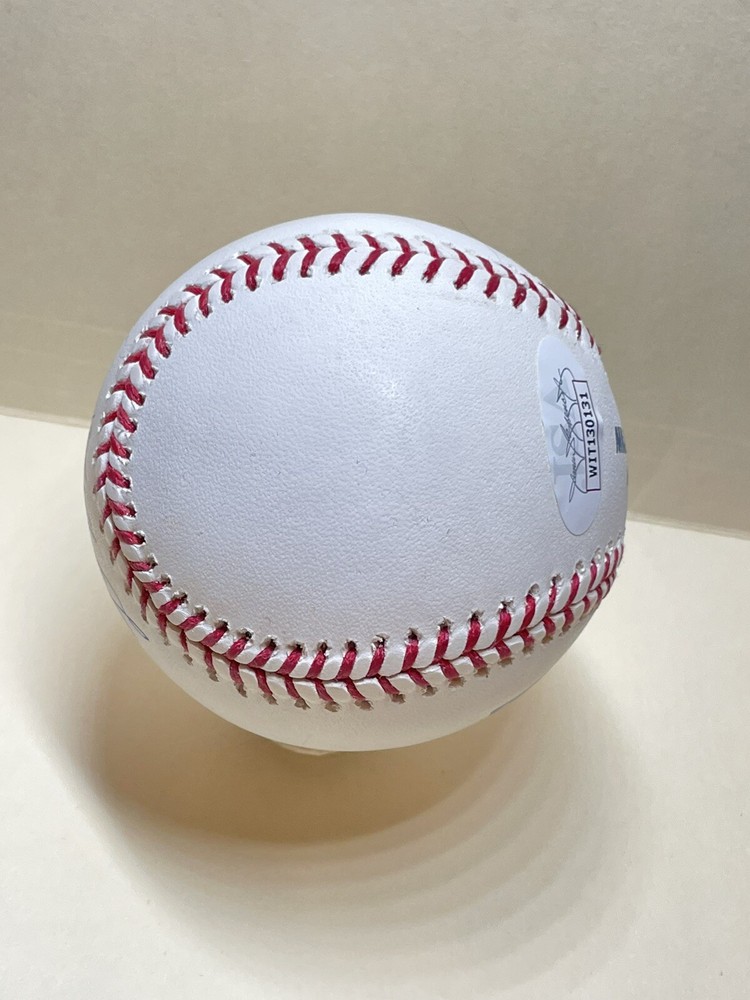 Lamonte Wade Jr Signed OML Baseball - SF Giants - JSA Authenticated