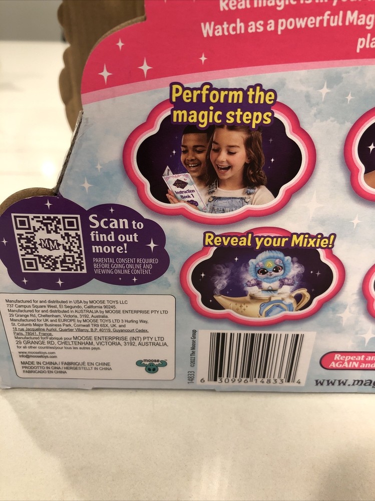 Magic Mixies Genie Lamp Blue New