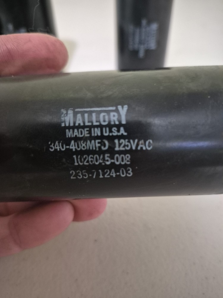 Start Capacitor 340-408MFD MFD 125VAC