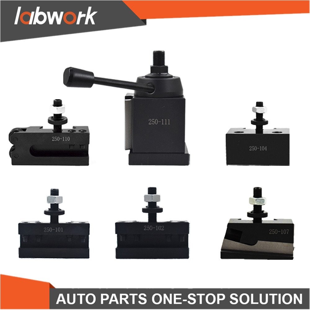 Labwork 6 Pack AXA 250-111 Set Wedge Type Quick Change Tool Post Swing Dia 12"