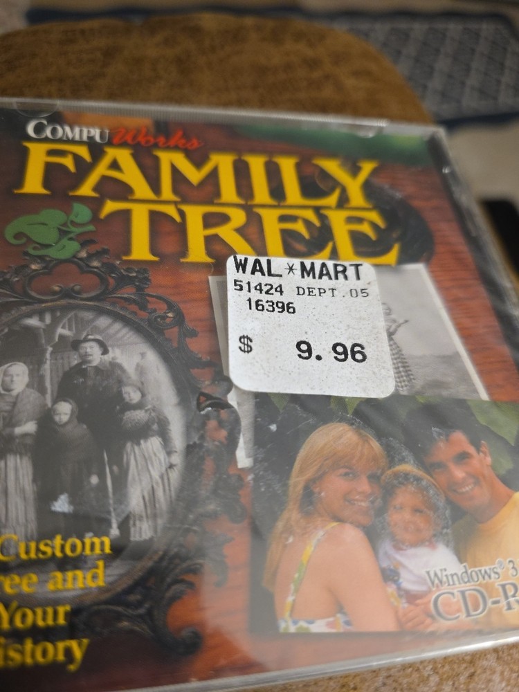 Compuworks Family Tree (PC CD-ROM, 1998)