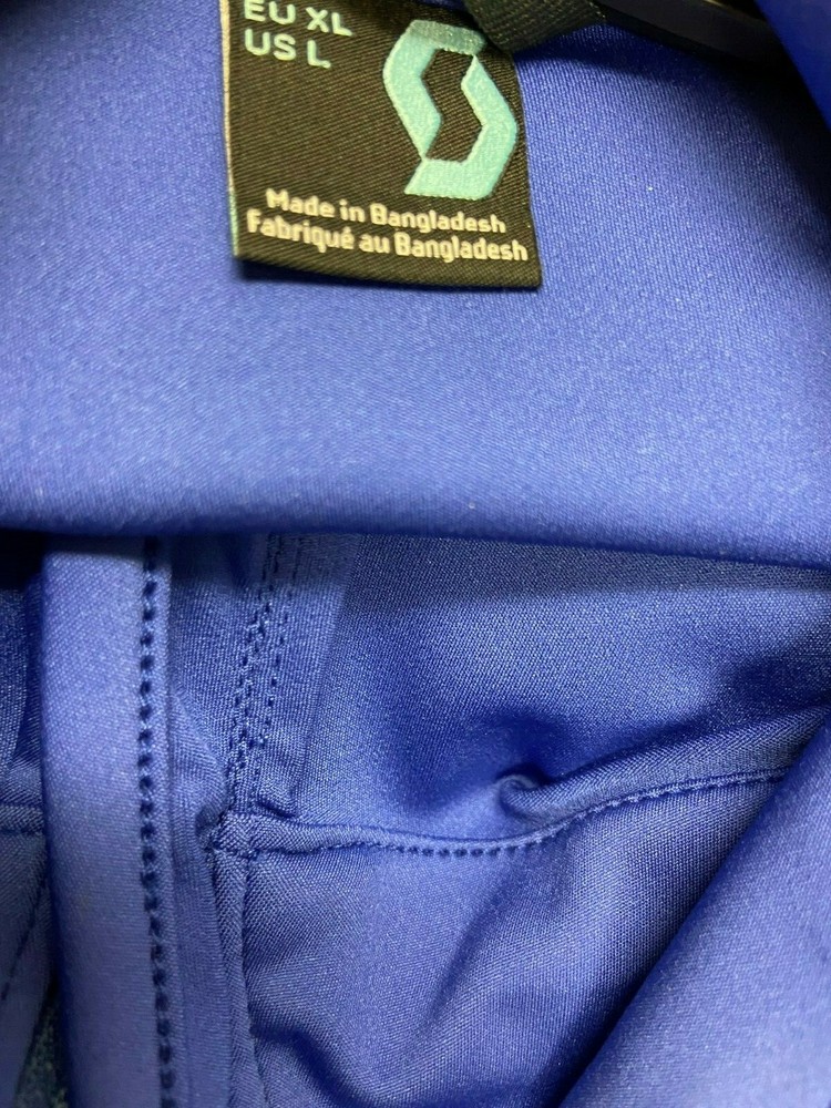 $90 Scott Defined Midweight Pullover Tech Top Sz L Women BlueBaselayer NWT Ski