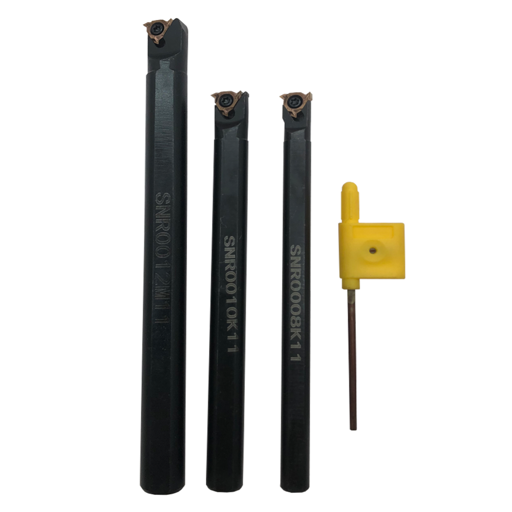 3pcs 5/16, 3/8, 1/2 SNR Lathe Threading Tool External Internal Threading holder