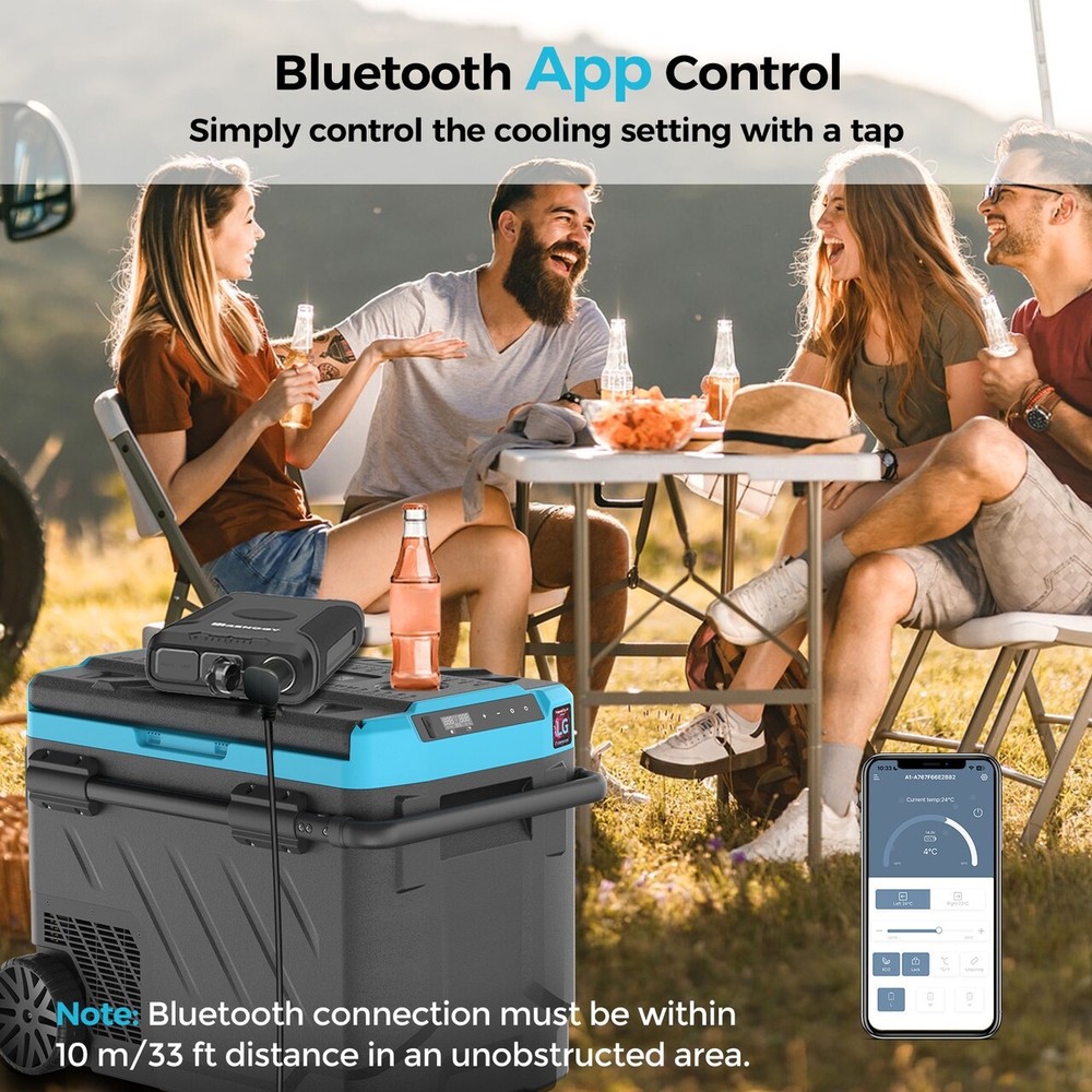 Renogy 53 Quart (50L) Portable Refrigerator Off-Grid