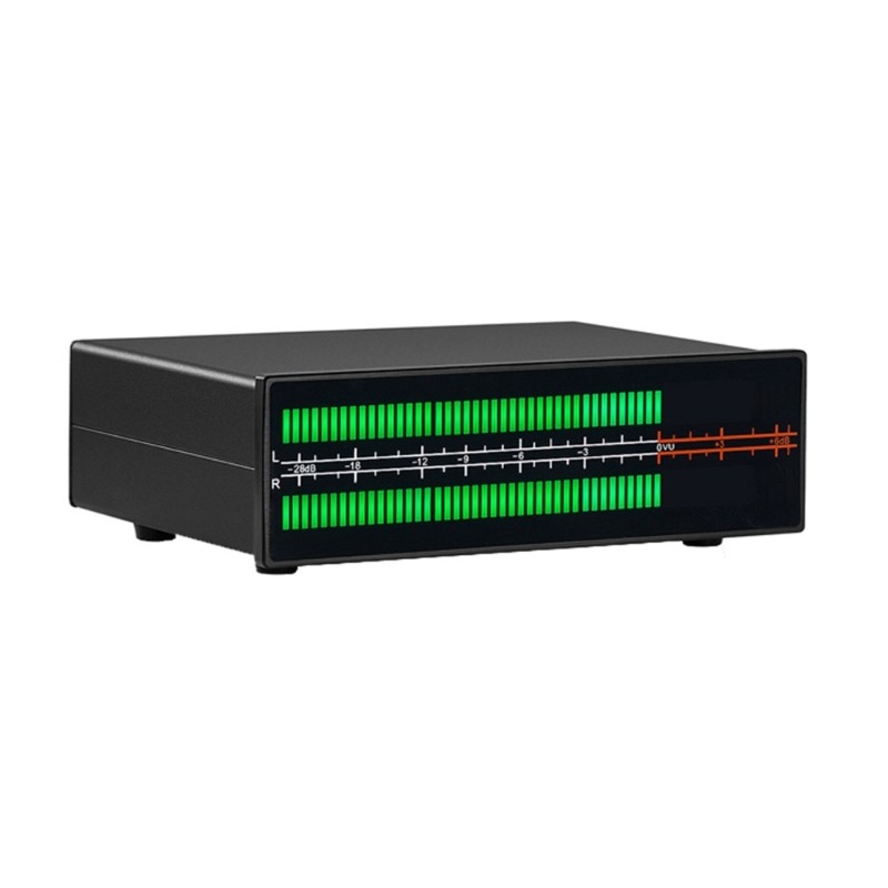 2CH Music Spectrum Analyzer Spectrum Visualizer 2x56bit Color LED Display