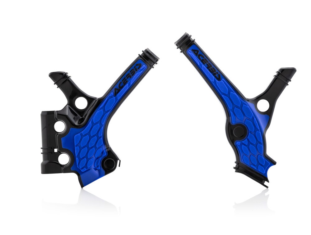 Acerbis 2979600003 X-Grip Frame Guard - Blue/Blue