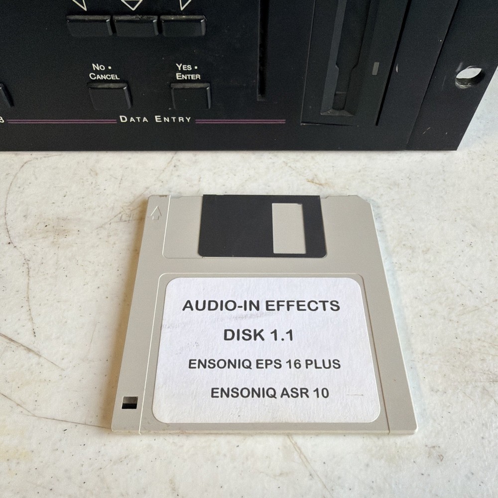 Ensoniq EPS16 PLUS Rack Sampler EX Memory /SCSI / 220volt