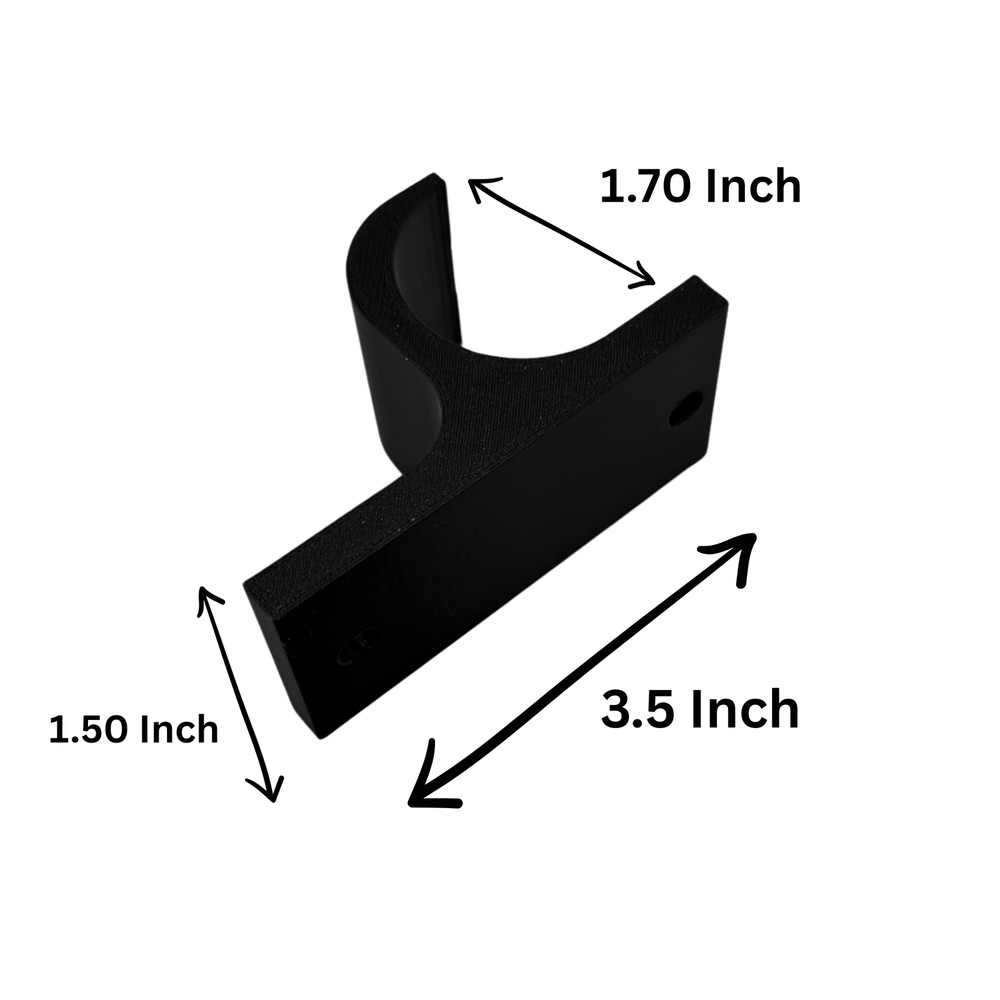 Pool Pole Holder Wall Mount – 2 Pack – Heavy Duty Tool Organizer for Pool