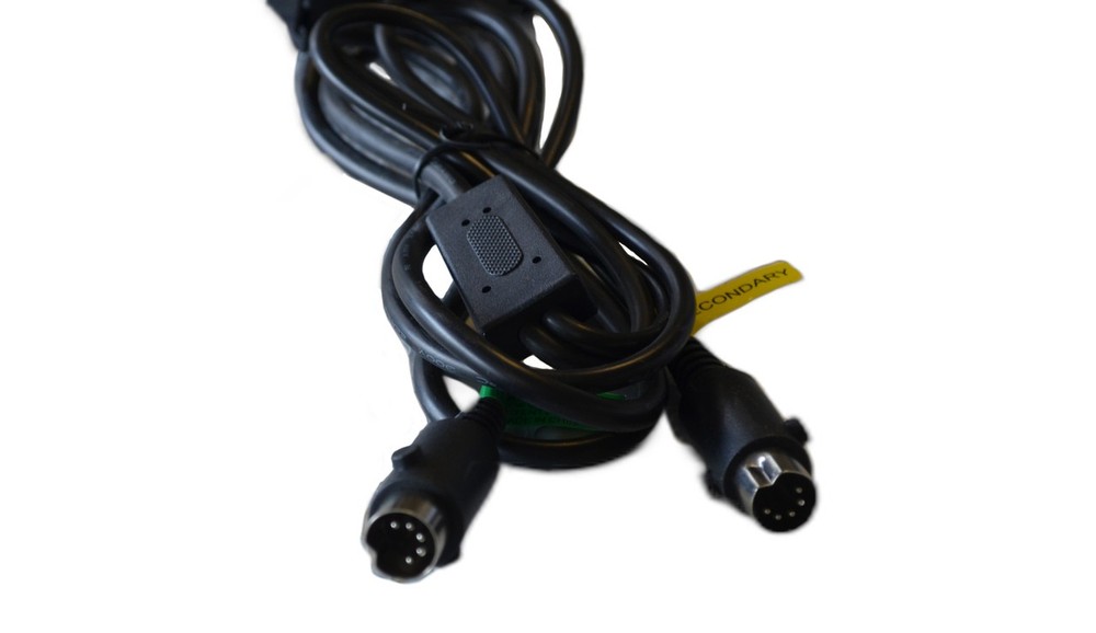 Silver 4 Button Recline and Headrest Handset with USB Charging