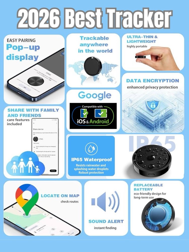 GPS Tracker- Track In real Time-iOS and Android Compatible .