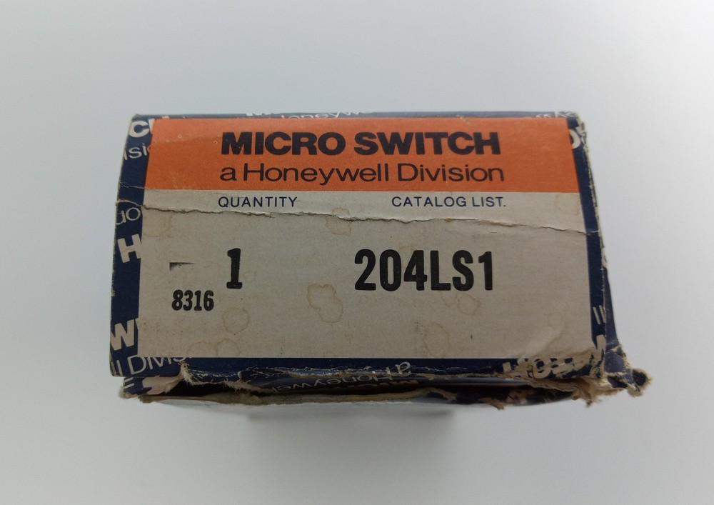 MICRO SWITCH 204LS1 HONEYWELL LIMIT SWITCH - NEW OPEN BOX