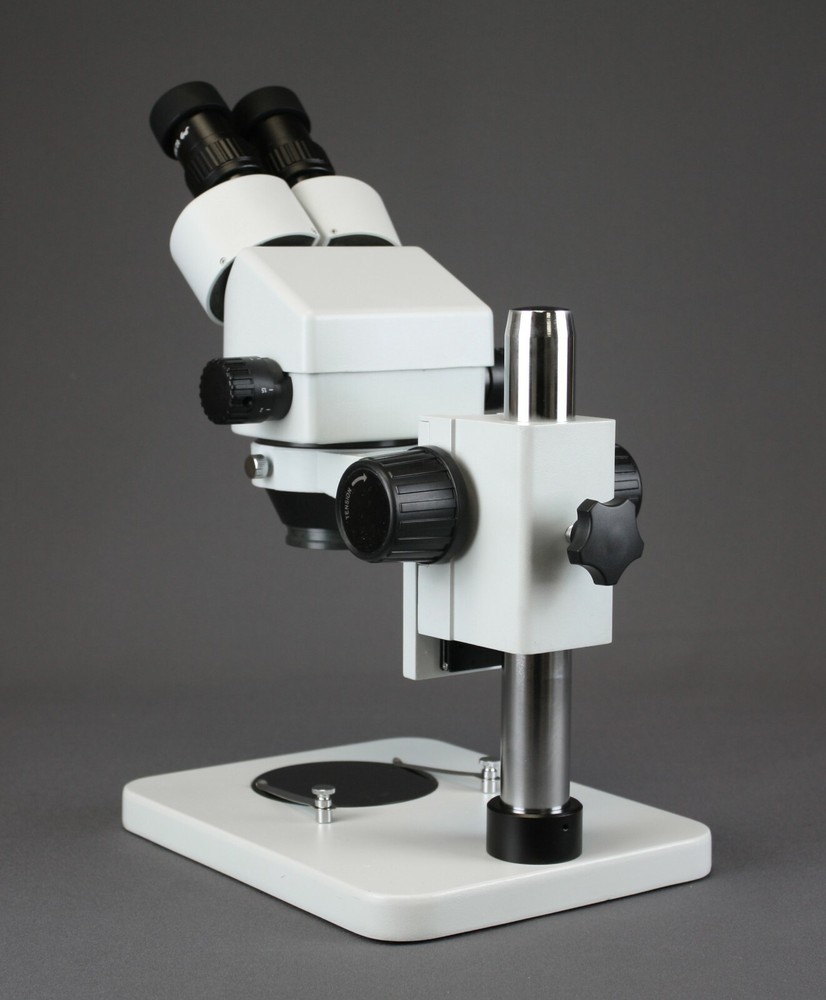 Parco Scientific Binocular Zoom Stereo Microscope, Mechanical Stage, Dual Light