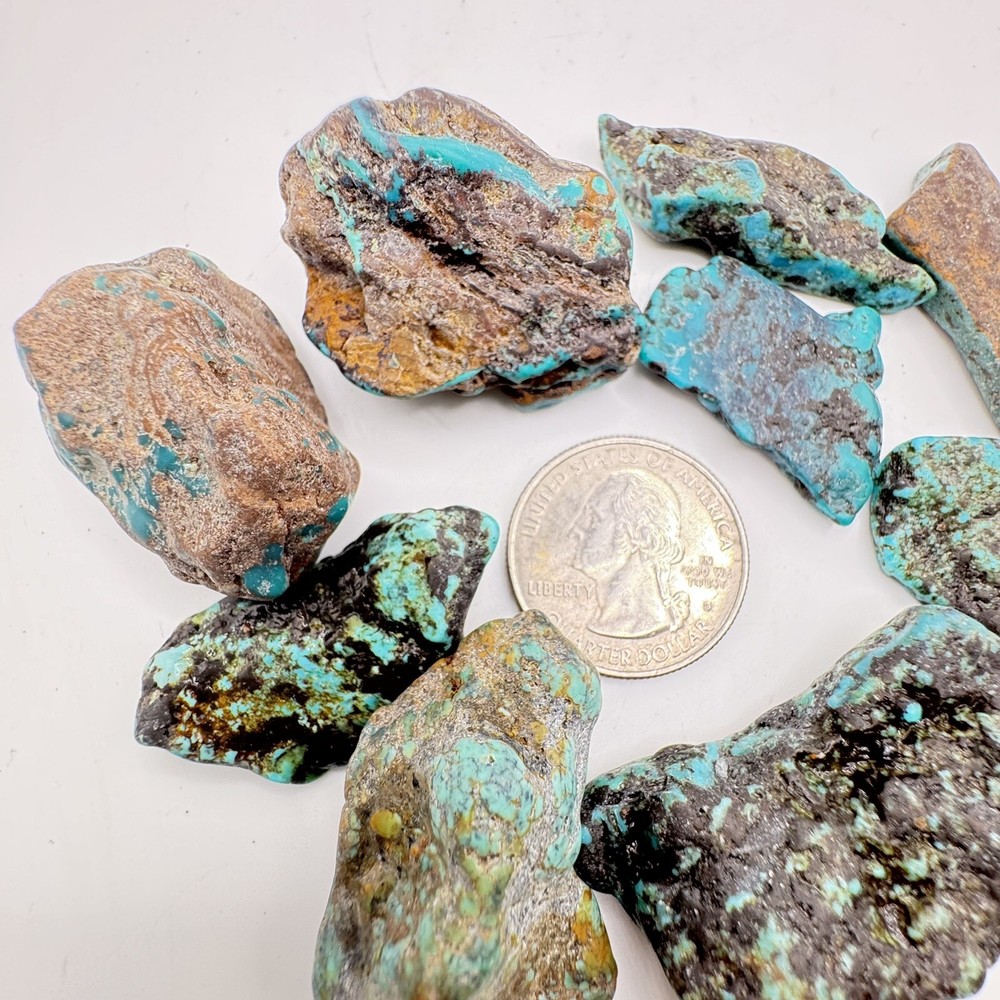 Mixed Stabilized Hubei Turquoise 103 Grams