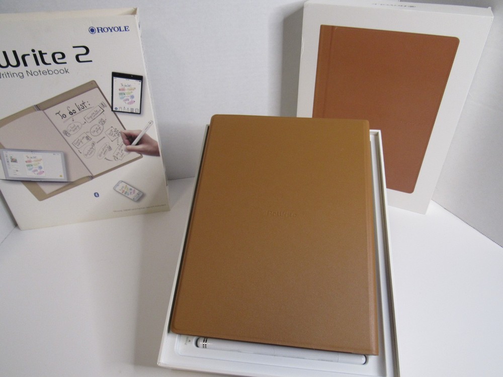Royole RoWrite 2 Smart Writing Notebook With Real Paper Pen Writing! Great Shape