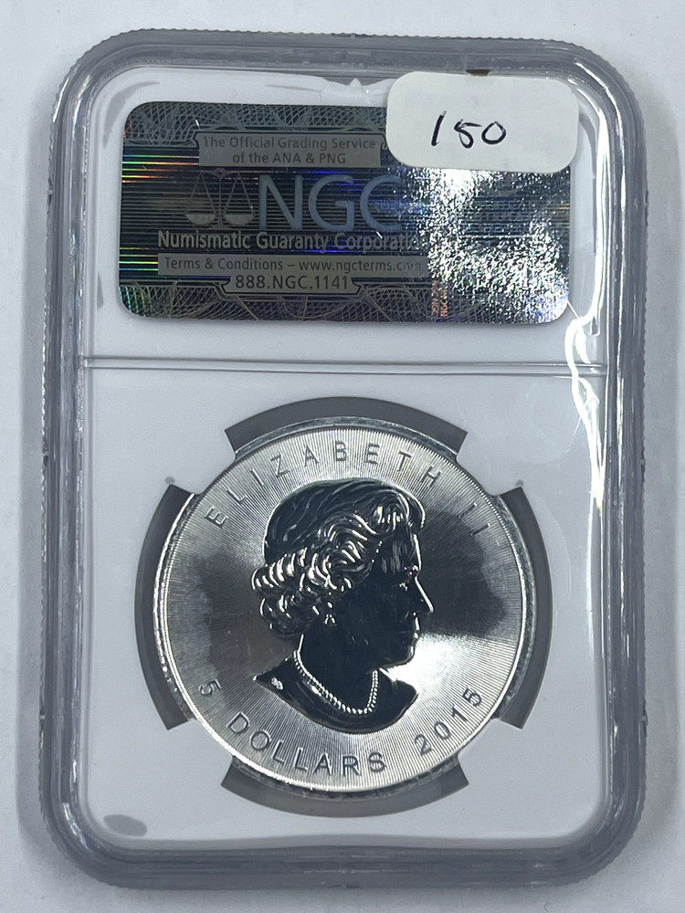 2015 Canada NGC $5 MS69 Maple Leaf Early Release