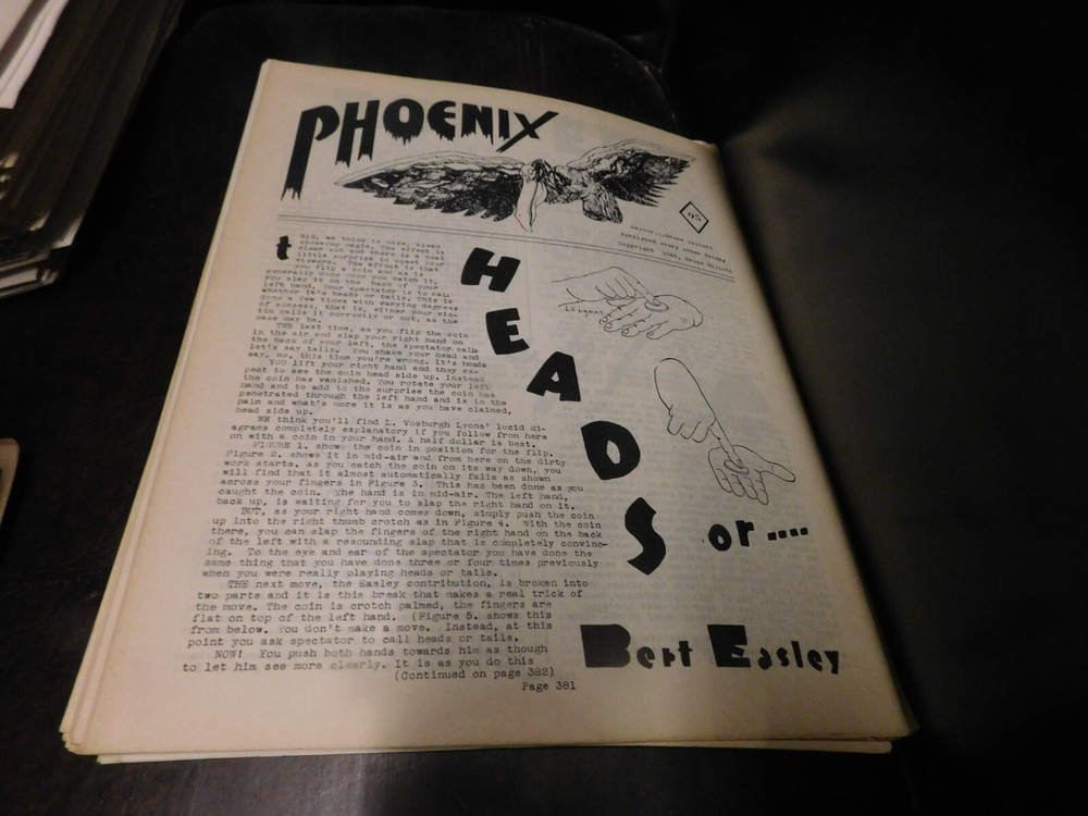 The Phoenix Magic Magazine For Magicians # 95
