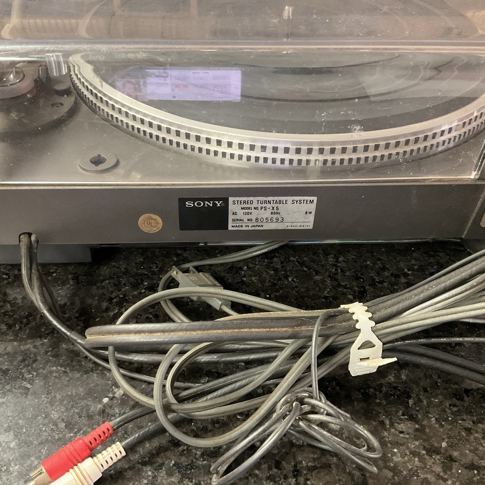 Sony Direct Drive: Stereo Turntable System I PS-X5 - Untested
