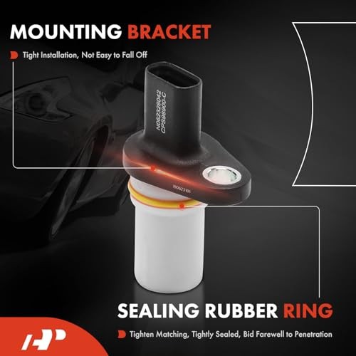 Engine Crankshaft Position Sensor Compatible with Volkswagen Jetta 2013-2021,