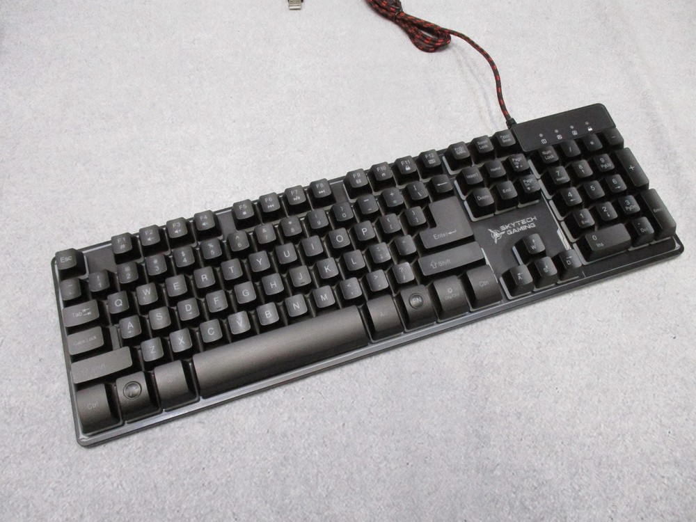 Skytech Gaming K-1000 USB Rainbow Backlight Gaming Keyboard - New