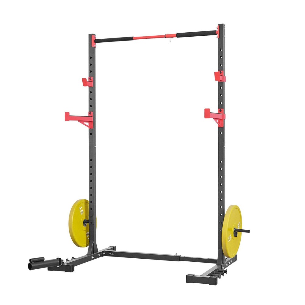 Adjustable Power Rack: Squat, Bench, Pull-Up, Landmine & Safety Bars