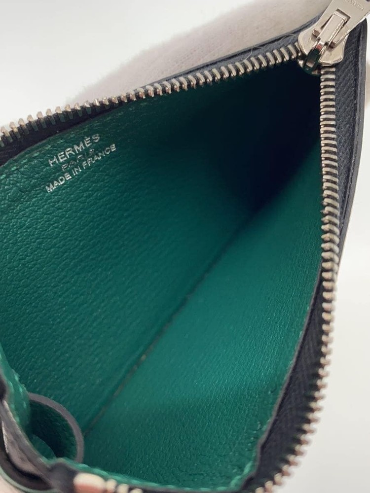 HERMES Card Case Multicolor Plain Men's Used
