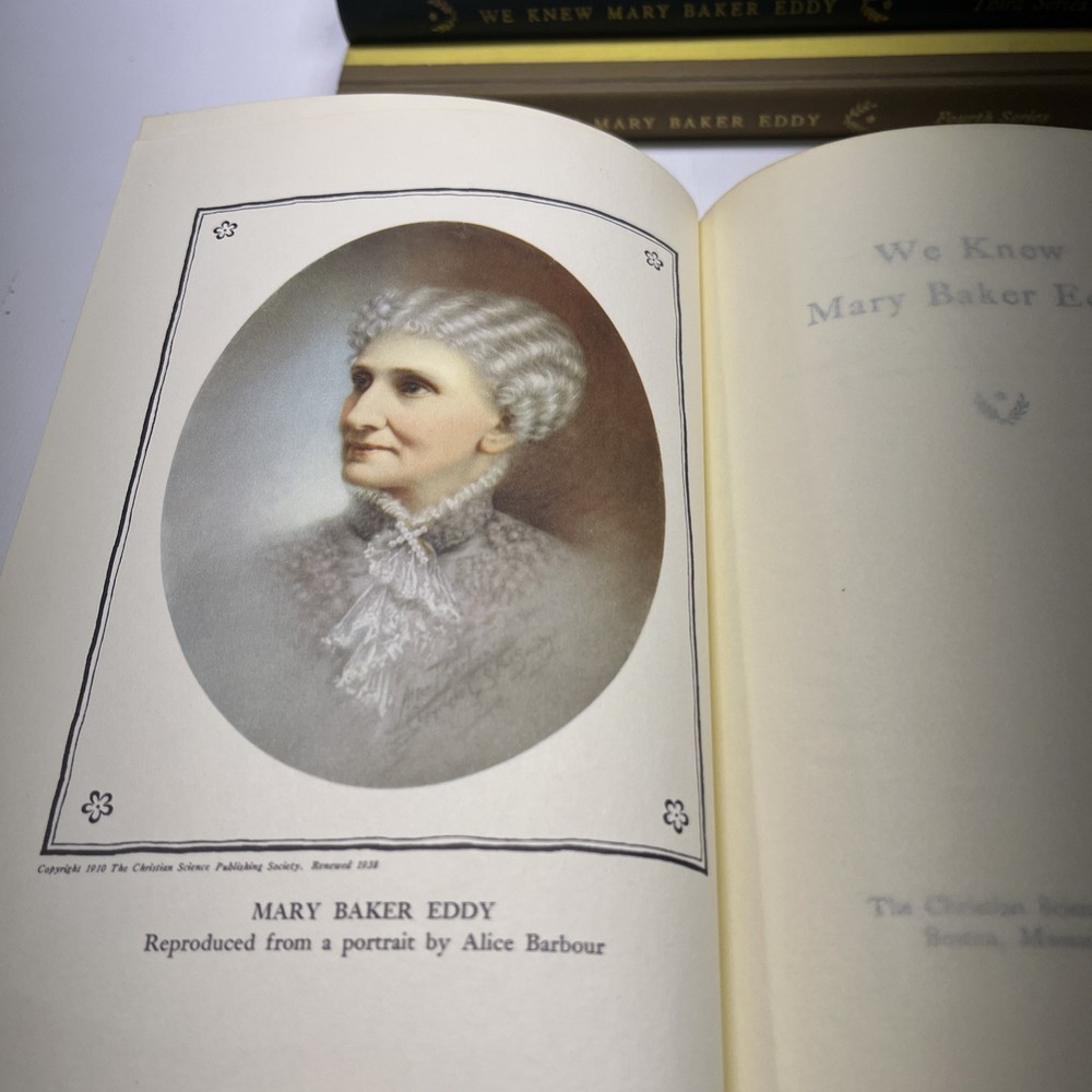 We Knew Mary Baker Eddy - First, Second, Third & Fourth Series HARDBACK