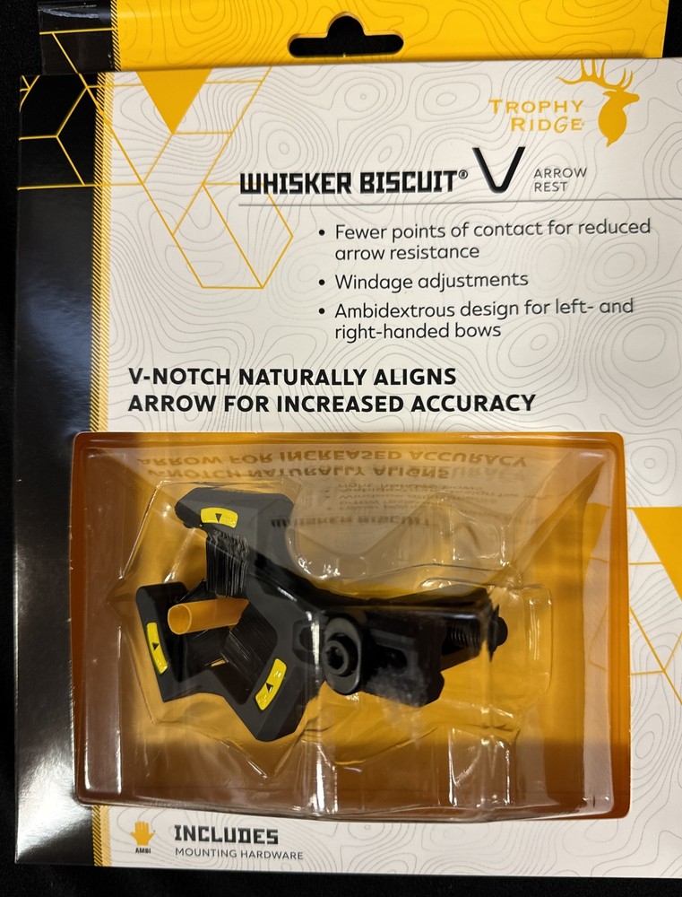 Trophy Ridge Whisker Biscuit V Arrow Rest