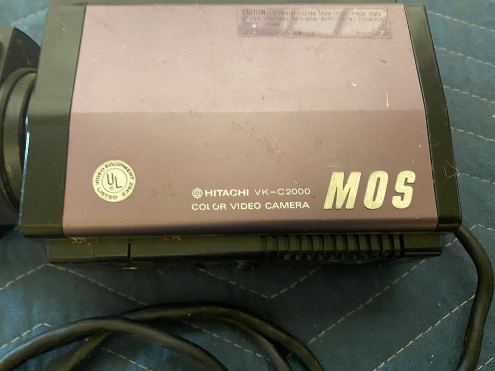 HITACHI VK-C2000 COLOR VIDEO CAMERA MOS