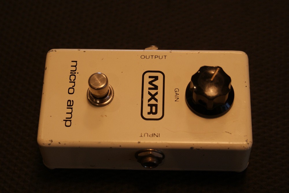 Vintage 1980 MXR Micro Amp