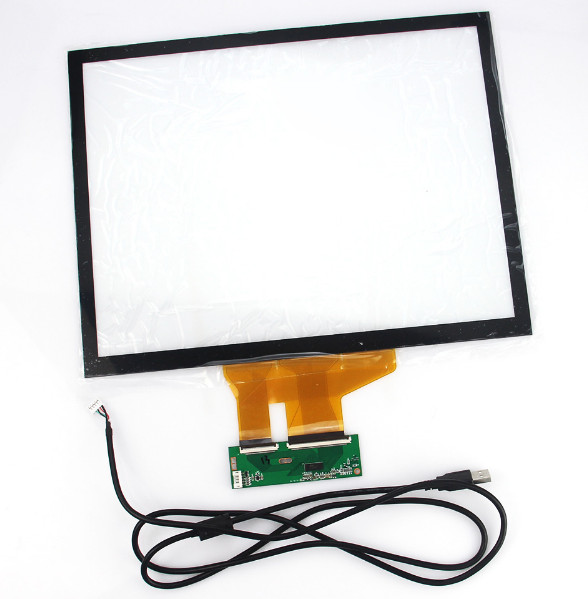 19" Projected Capacitive Touch Screen 10 points PCAP Touch Panel Kit Overlay