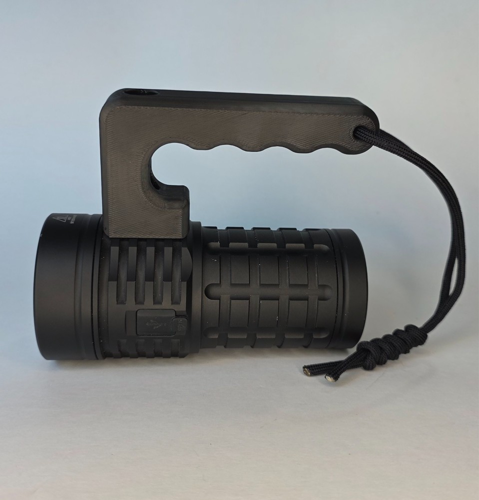 Handle for Sofirn Q8 Plus flashlight | 3D Printed in PETG