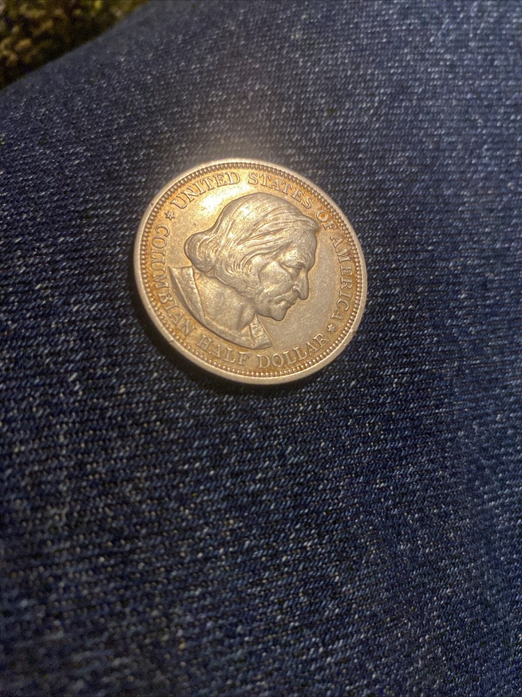 1892 50C Columbian Silver Commemorative