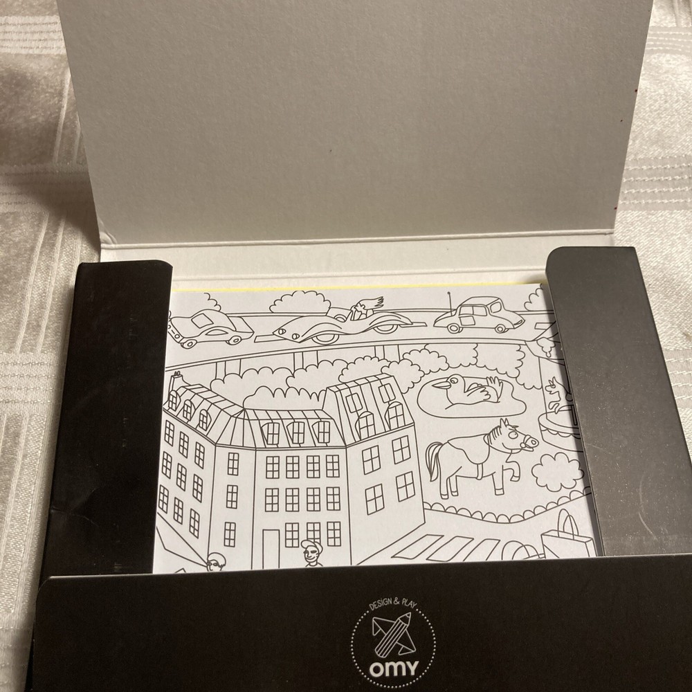 OMY Pocket Coloring Map - My Paris