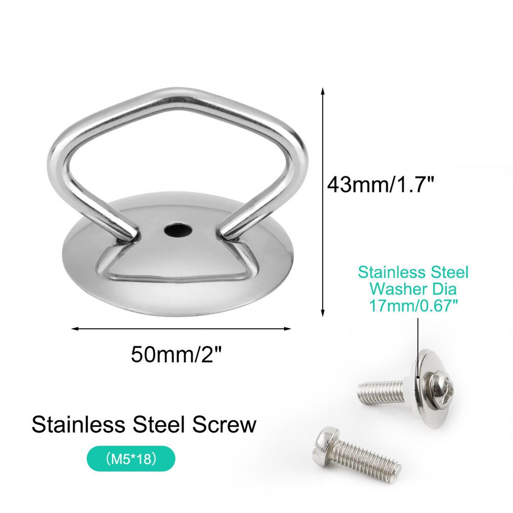 2pcs Stainless Steel Pot Lid Knob Universal Kitchen Bakeware Handle Replacement