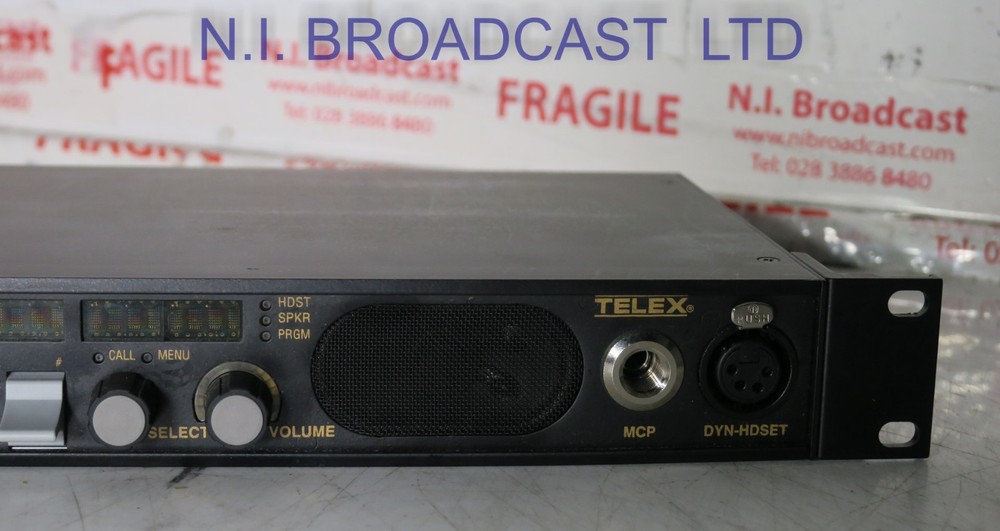 Telex rts kp-12l lever button 12 channel intercom panel
