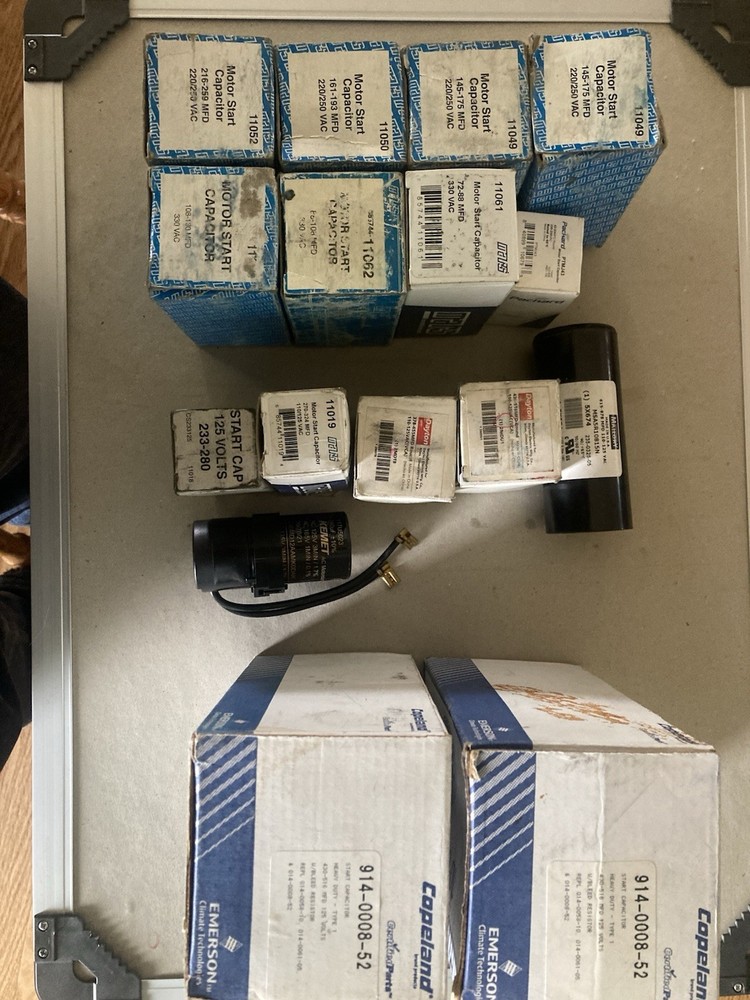 start capacitors lot of 16