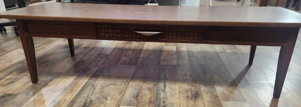 Mid Century Modern Solid Wood Coffee Table – Priced to Sell