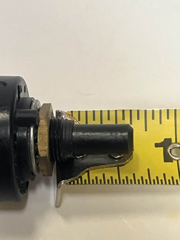 Lorlin Switch 2 Pole - 6 Position Rotary Switch