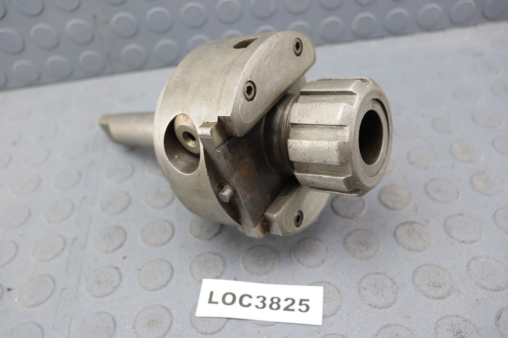 UNIVERSAL ENGINEERING BORING HEAD 4-3/4'' BODY DOUBLE TAPER COLLET LOC3825