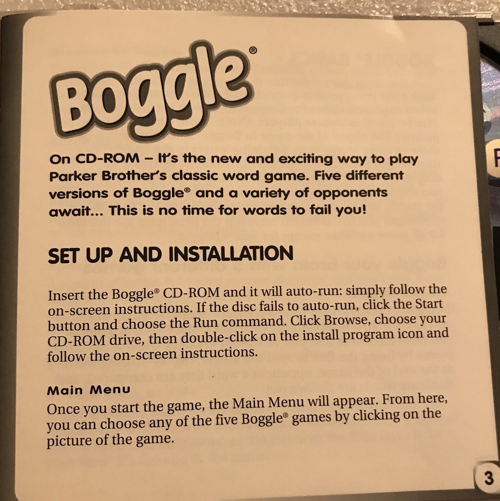 Boggle Word Search Games for Windows 95