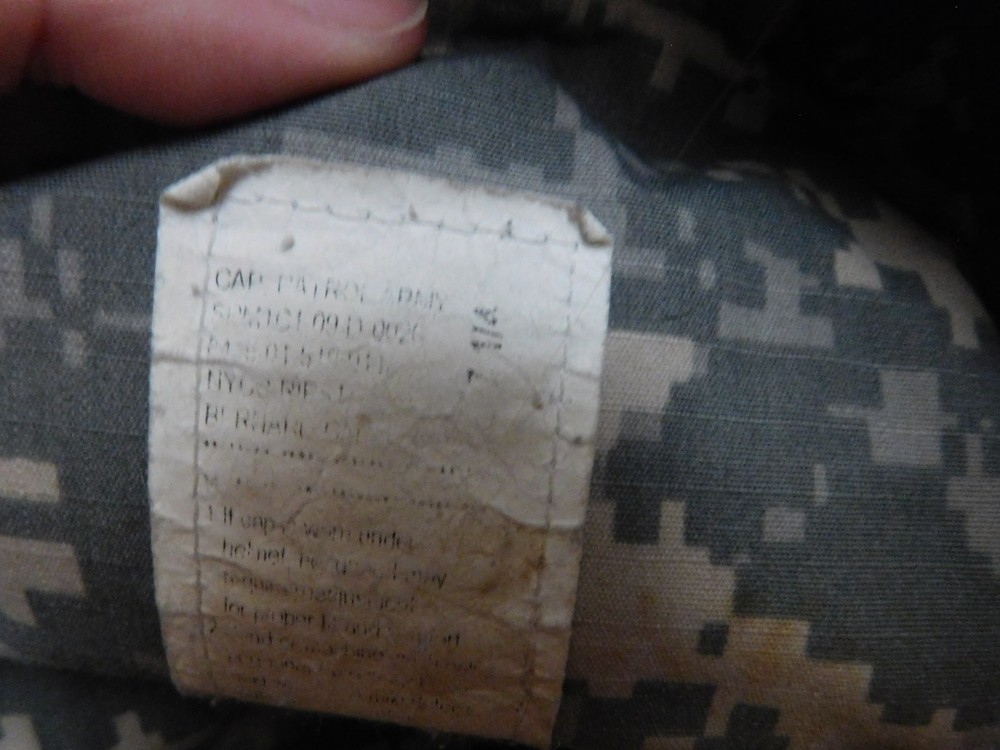 US ARMY ACU PATROL CAP SIZE 7 1/4