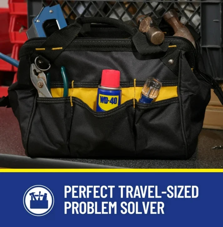 WD-40 Original Multi-Use Lubricant Smart Straw 2.75 oz Stops Squeaks & Rust