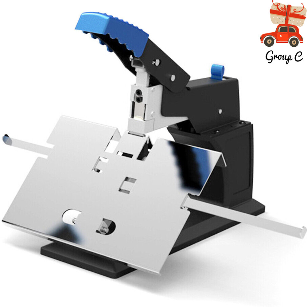 A3 Manual Flat Saddle Stitching Dual Stapler Binder Book Binding Machine 6.5mm！