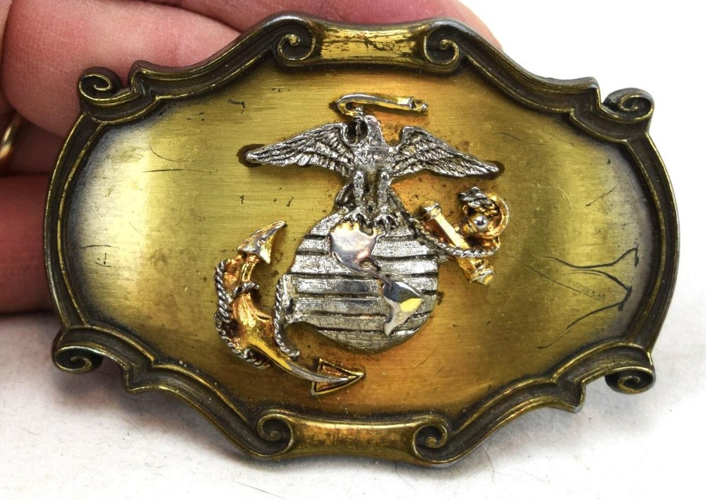 1978 Raintree USMC Marines Belt Buckle
