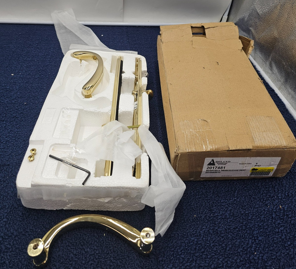 ASHLAND 2017481 W5211KPV1 Key DL Trim ARN PVD ED Slide Trim Arch Narrow PVD