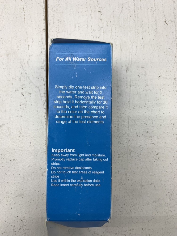 Water Test Stripes 100 Pack