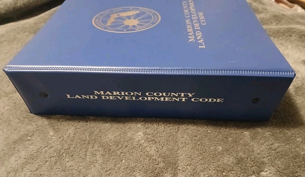 Marion County Florida Land Development Code Binders 1992-1995