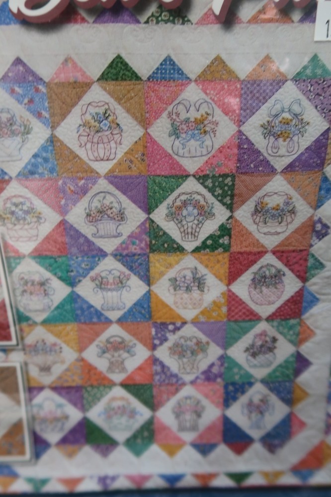 Black Cat Creations Aunt Bea’s Parlor Embroidery Pattern Hand Stitched Version