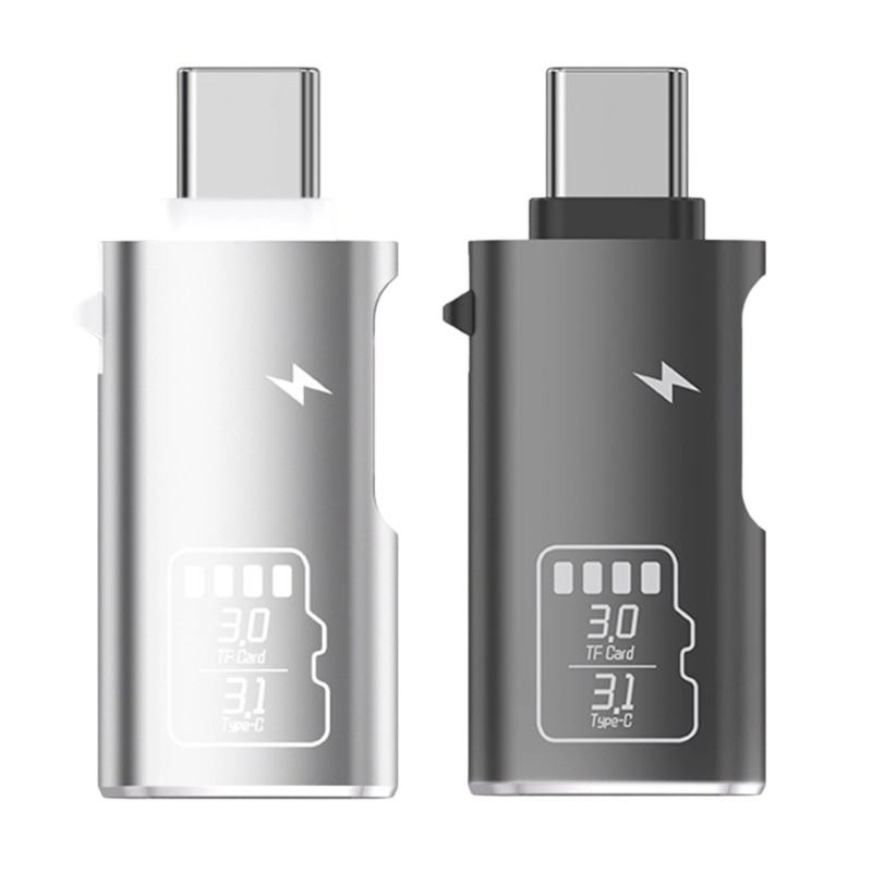 Lightweight Plastic Type C Card Reader Works With Phones And Computers